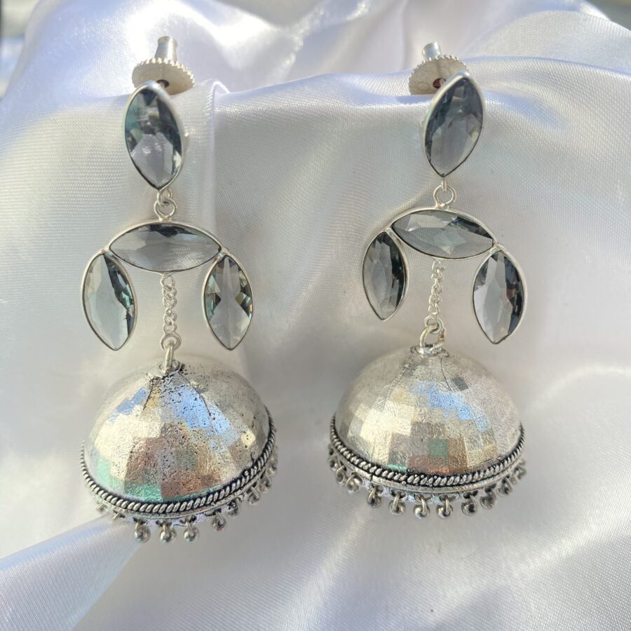 silver Jhumki