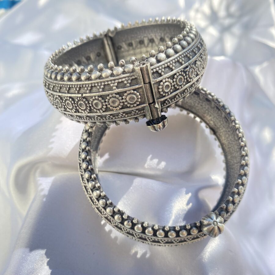 silver bangles