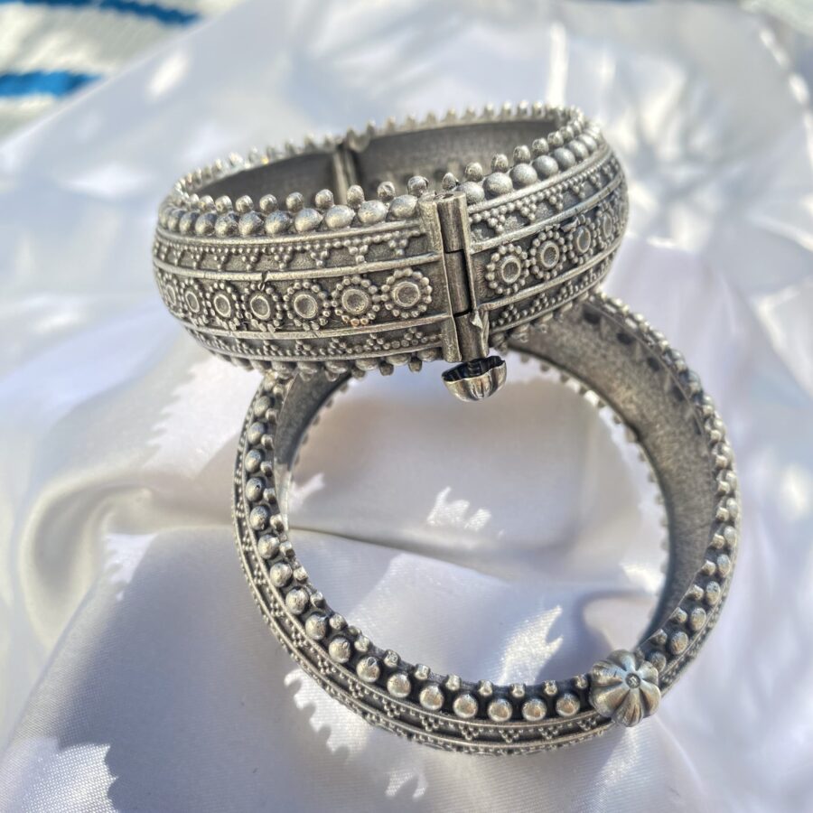 silver bangles