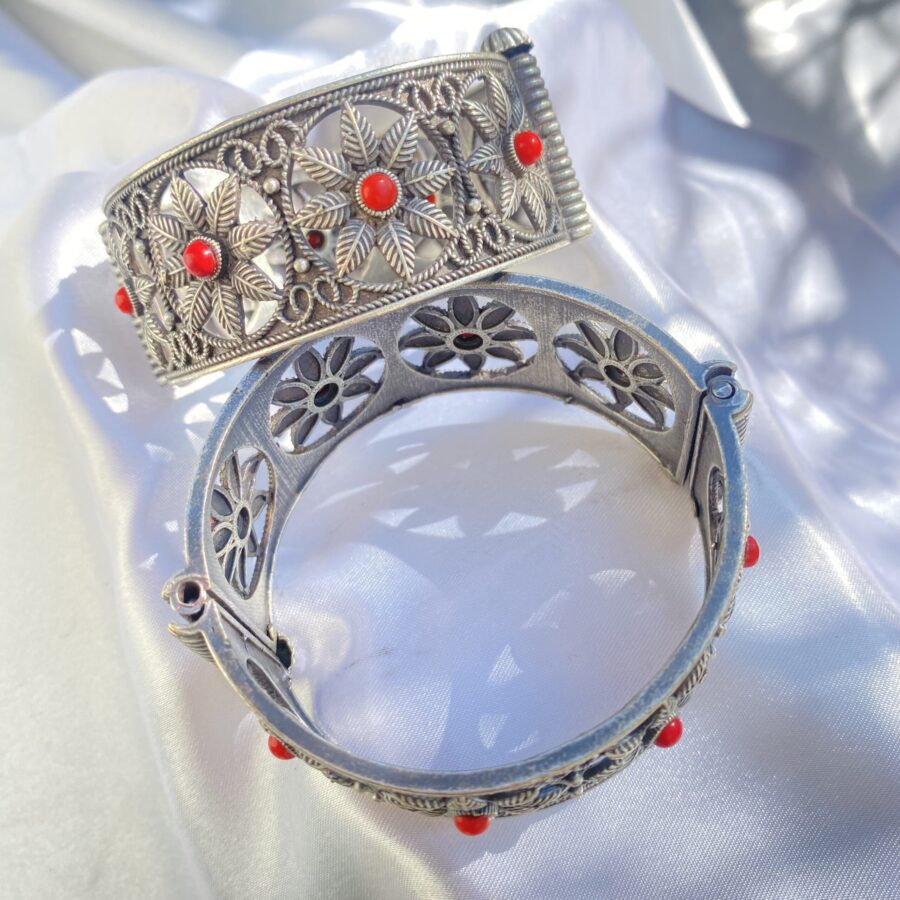 silver bangles