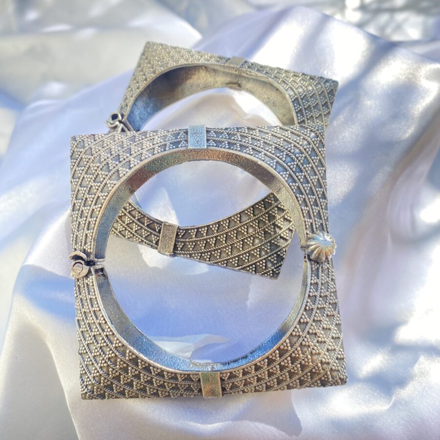 silver bangles