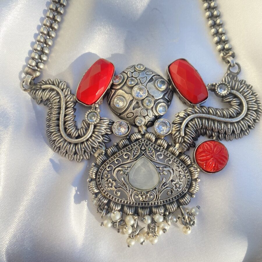 silver necklace silver necklace