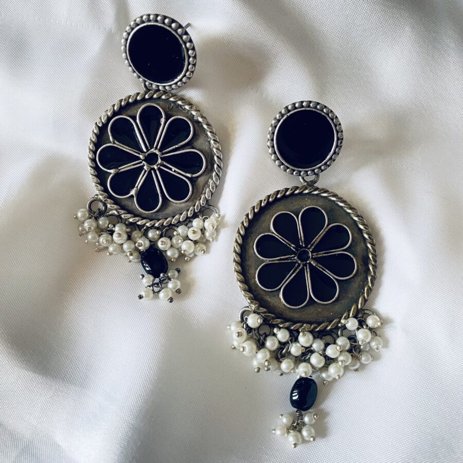 2 Layer Meenakari Earrings 2 Layer Meenakari Earrings