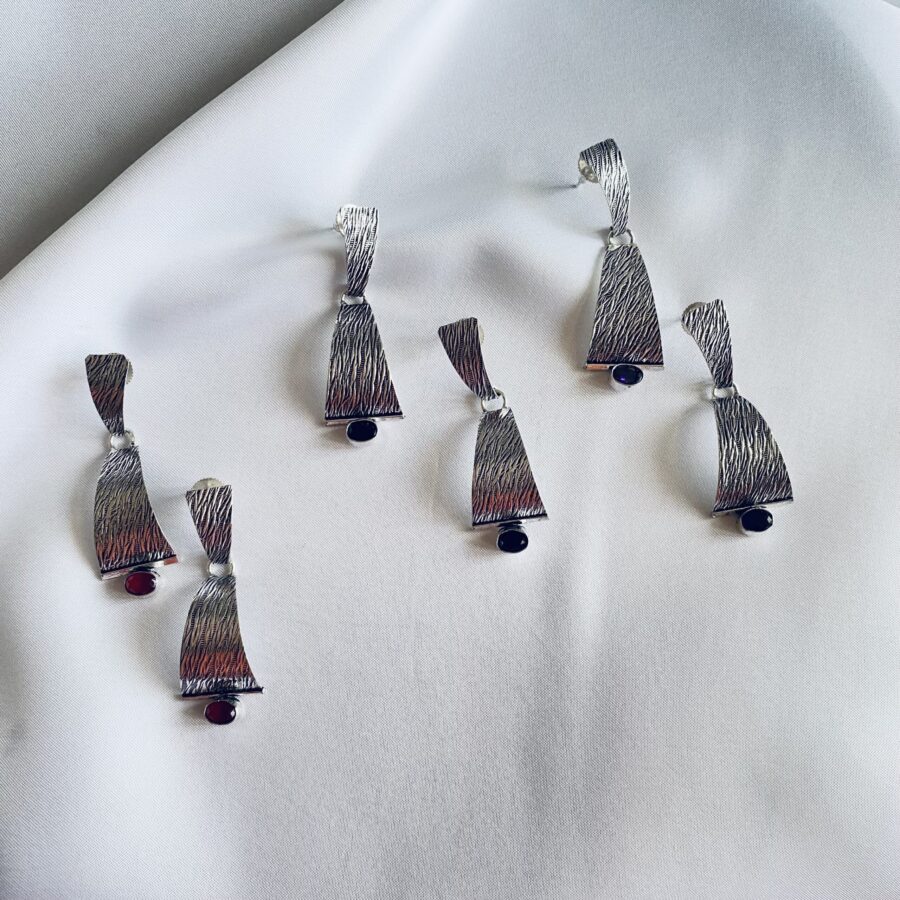 Cute Statement Earrings With Stone Cute Statement Earrings With Stone