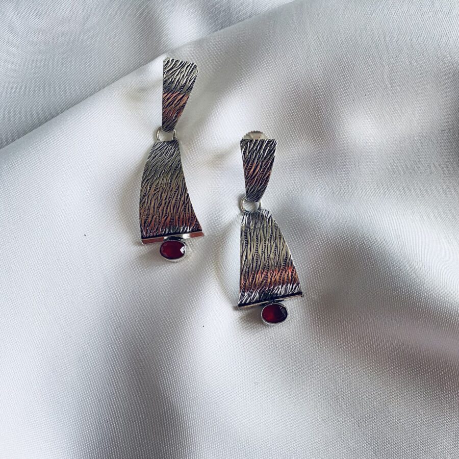 Cute Statement Earrings With Stone Cute Statement Earrings With Stone