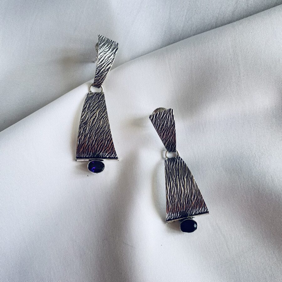 Cute Statement Earrings With Stone Cute Statement Earrings With Stone