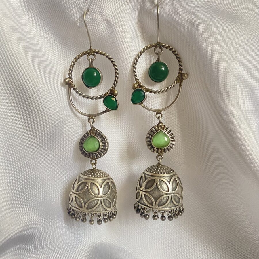 Jhumki Style Statement Earrings