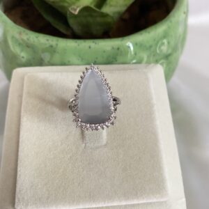 Triangular Shape Ring With AD